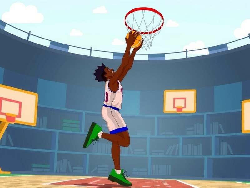 Indian Dunk Kings gameplay showing a player performing a desi-style dunk