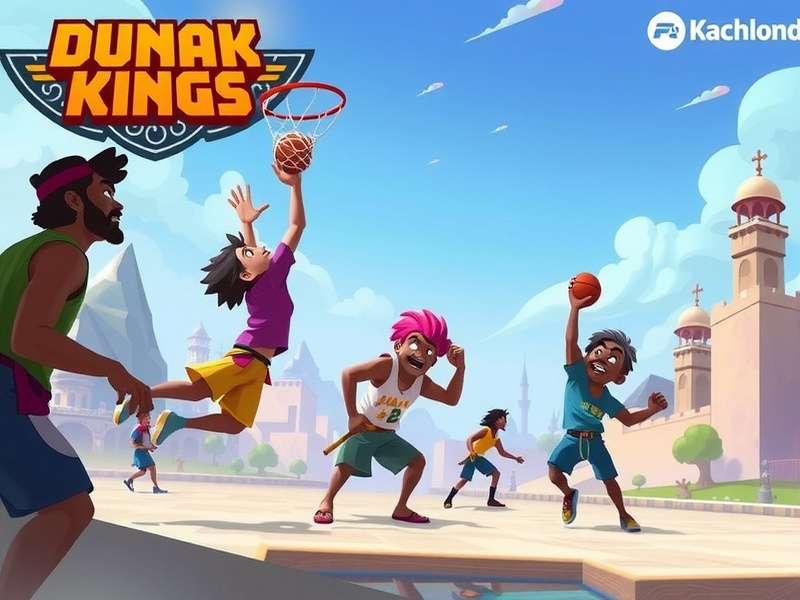Concept art for upcoming Indian Dunk Kings characters and Village vs City mode
